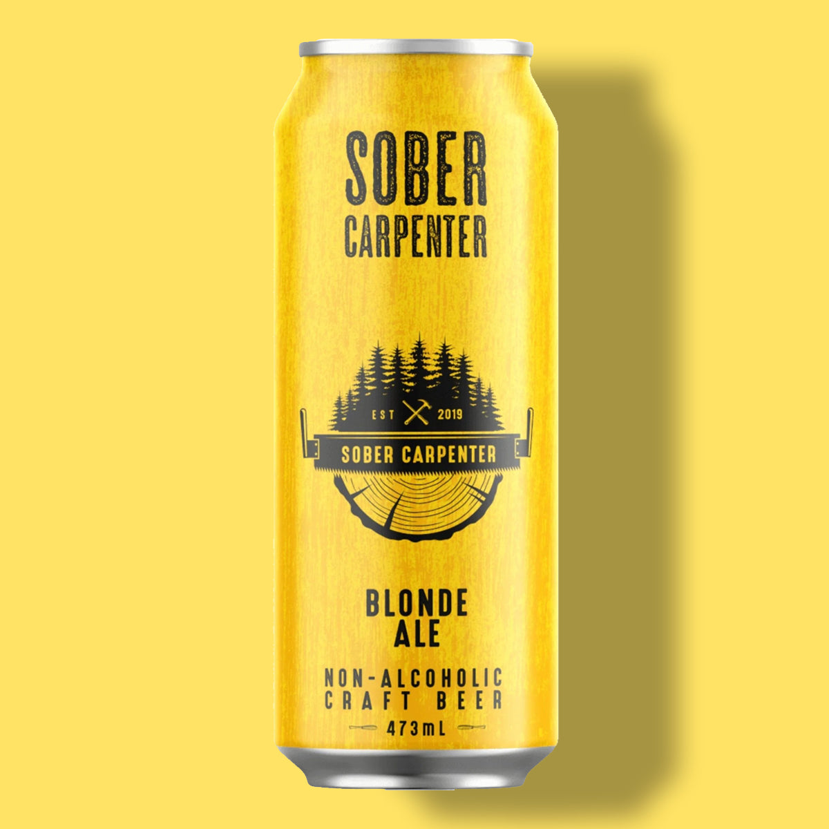 Zero Proof Sober Carpenter Blonde Ale 4-Pack