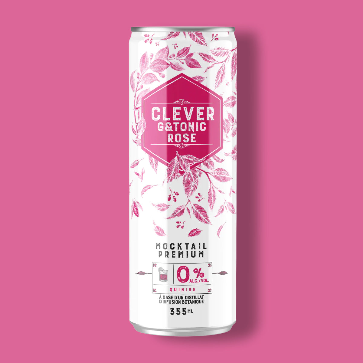 Zero Proof Clever Pink G&Tonic