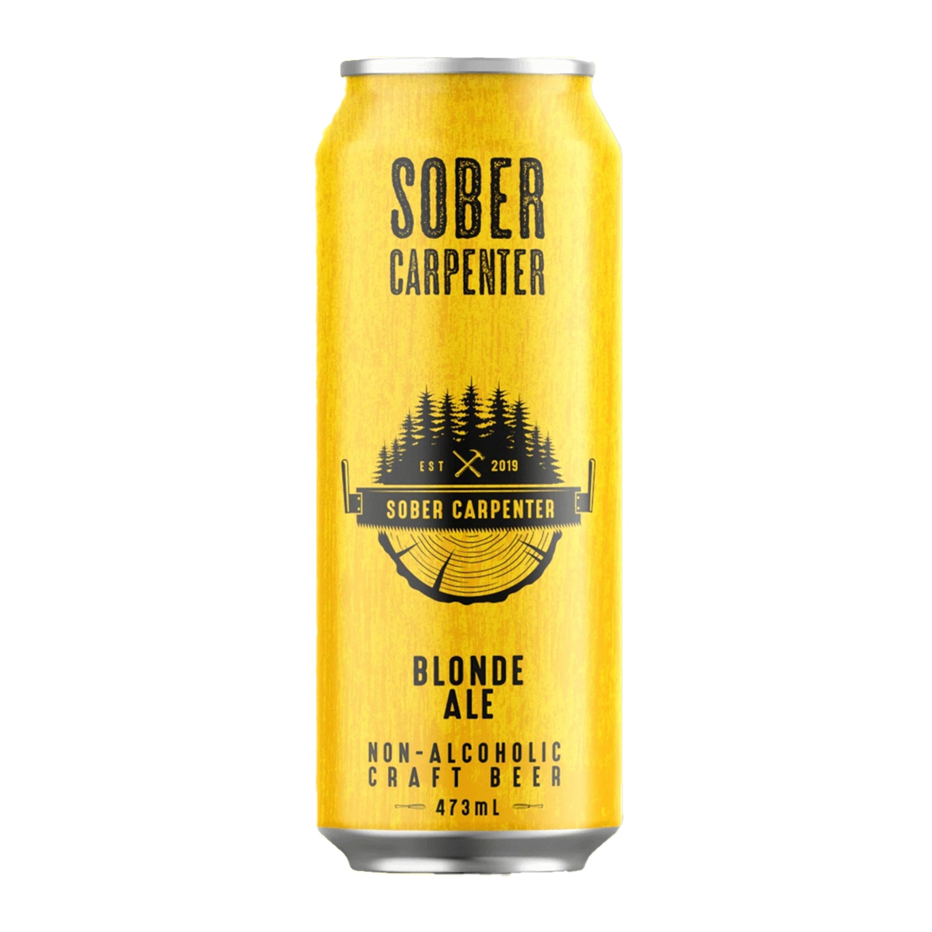 Zero Proof Sober Carpenter Blonde Ale 4-Pack