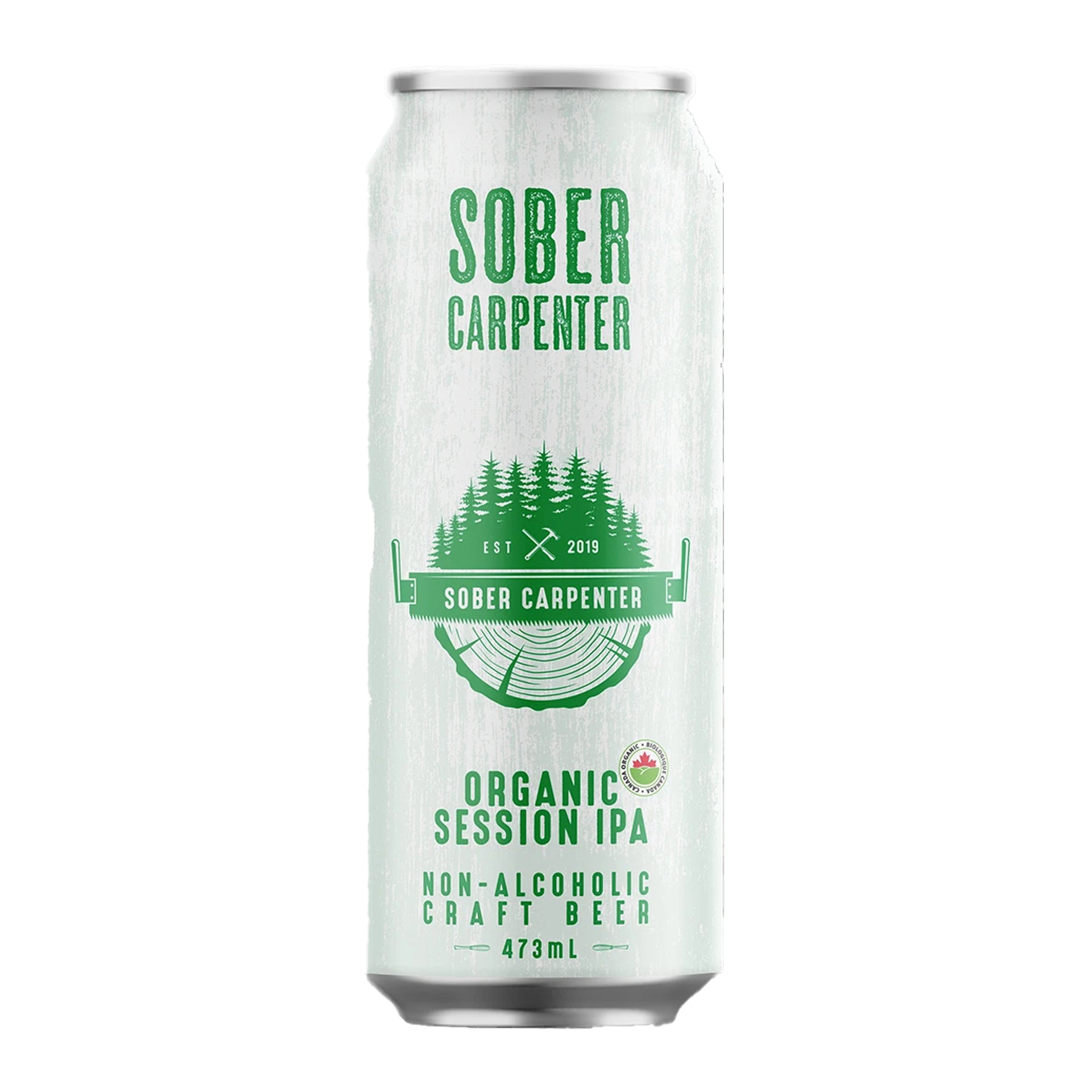 Zero Proof Sober Carpenter Organic Session IPA 4-Pack